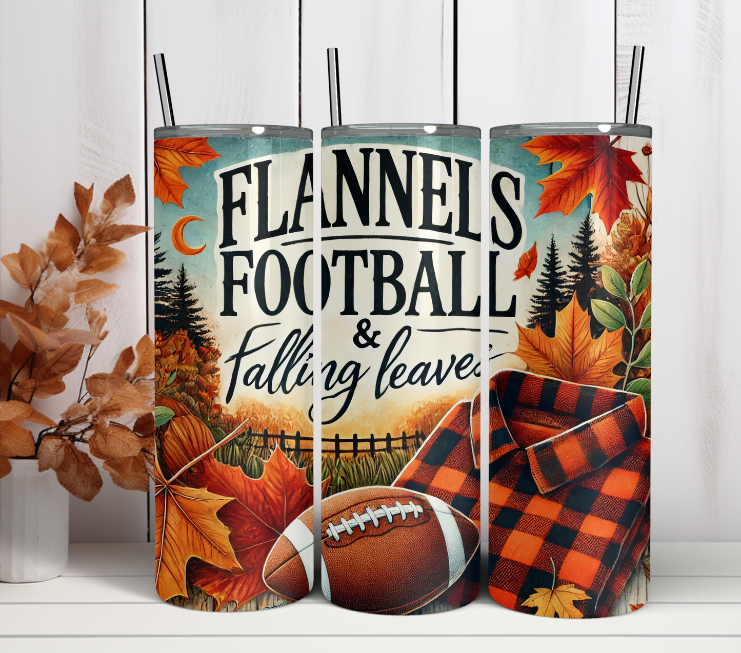 Flannel Football & Falling Leaves