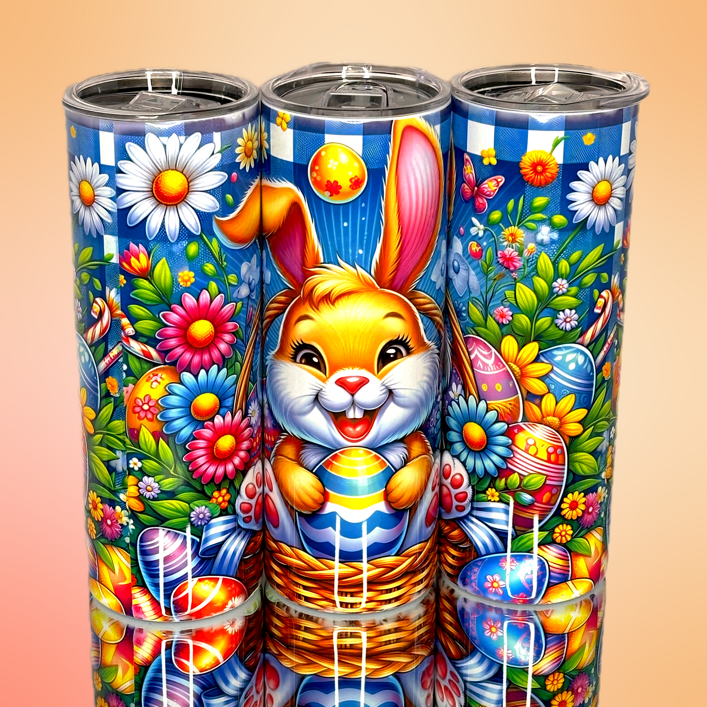 "Happy Bunny Tumbler"