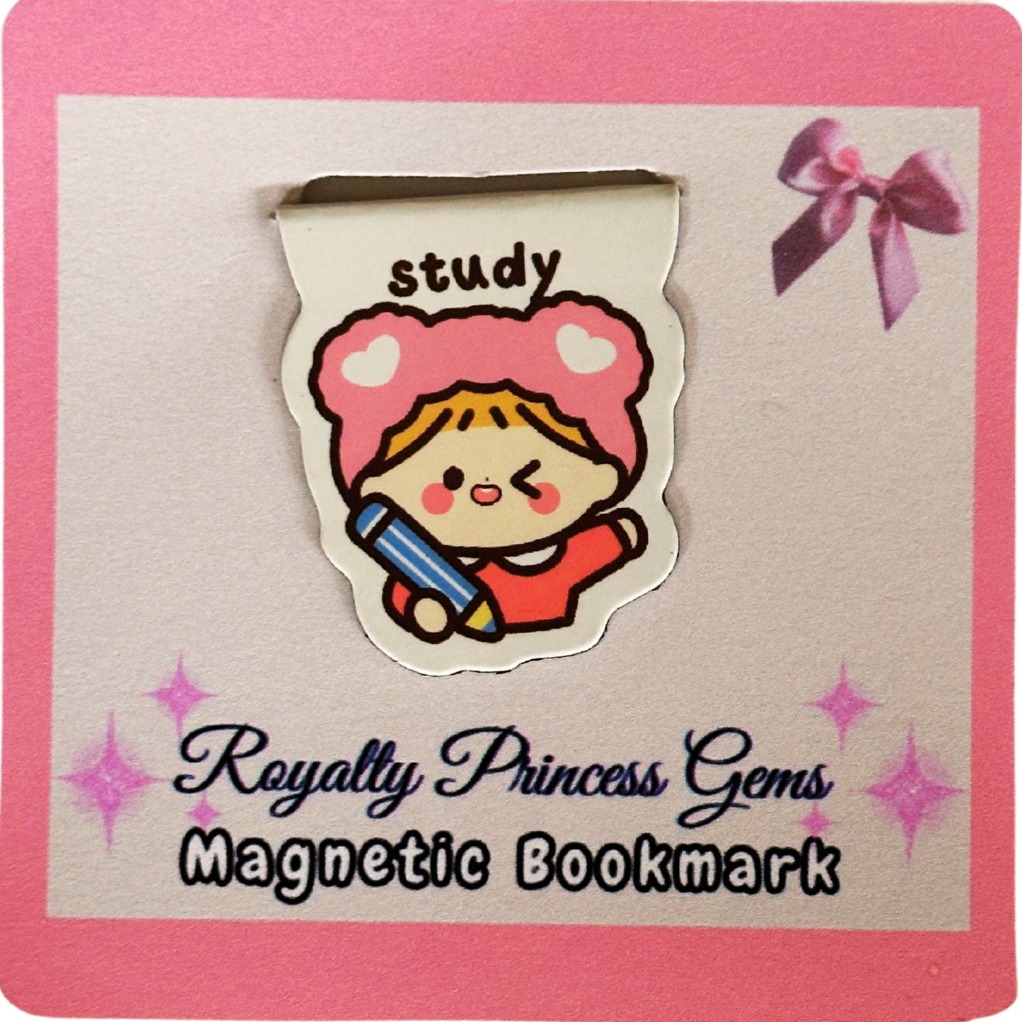 Study Bear Bookmark