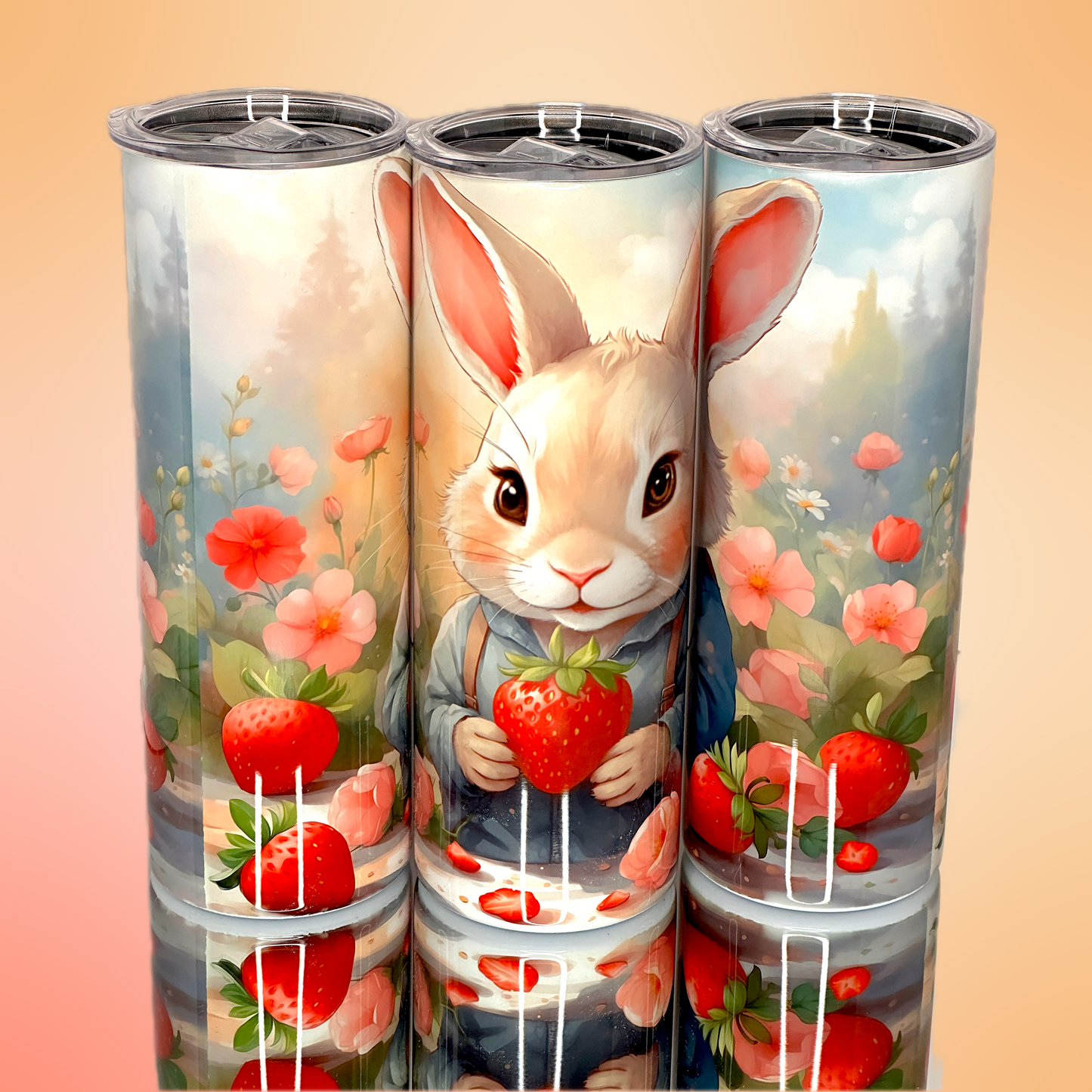 "Bunny Berry Tumbler"