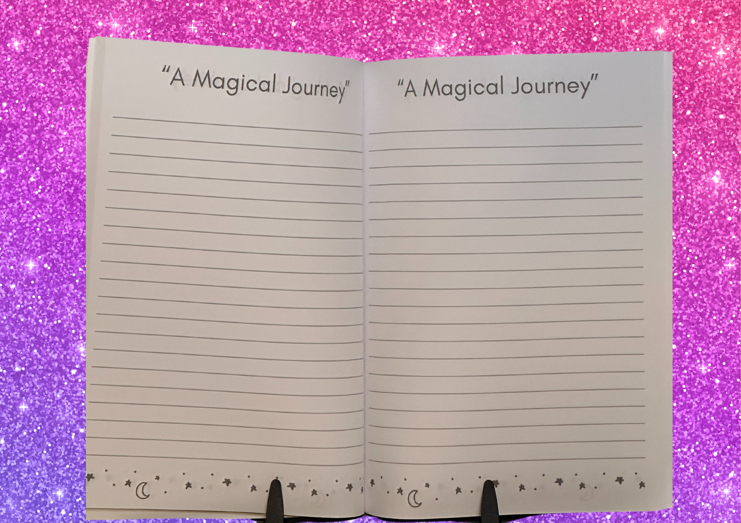Journaux de princesse scintillants