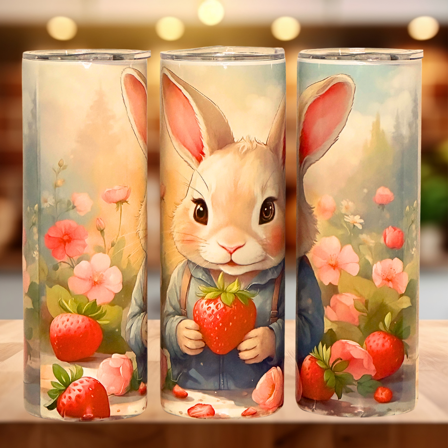 "Bunny Berry Tumbler"